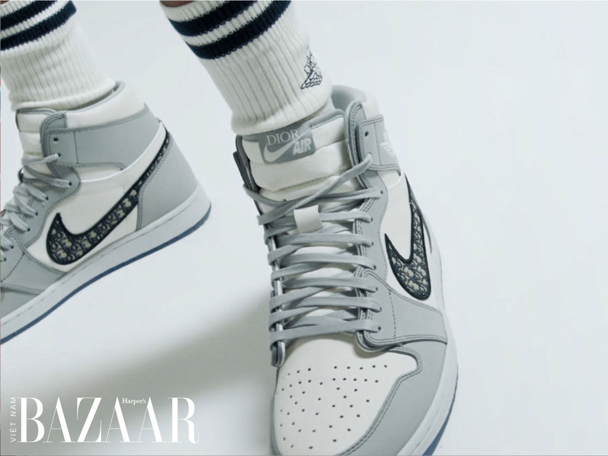 Siêu phẩm collab Dior x Nike Air Jordan 1 chính thức lộ diện thiết kế rất  swag giá dự kiến 46 triệu đồng  Thời trang  Việt Giải Trí