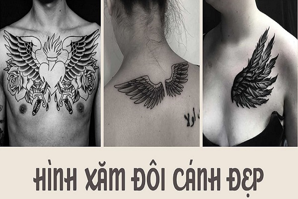 Ý Nghĩa Hình Xăm Đôi Cánh  Sự Tự Do Khát Vọng  Notaati Tattoo