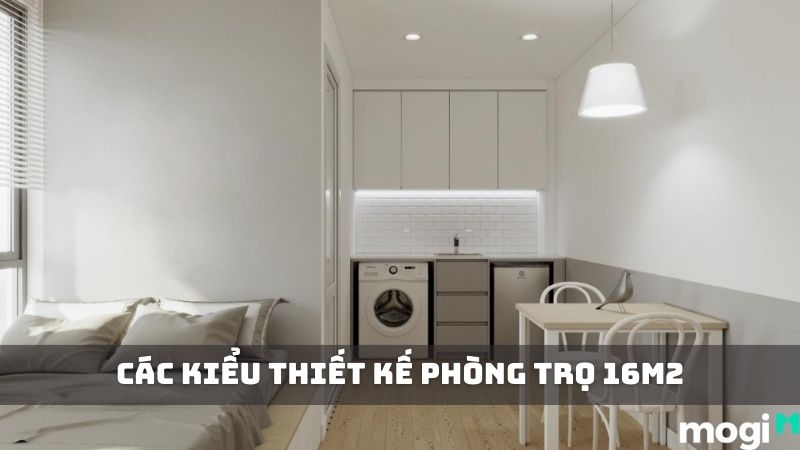 Mẫu Thiết Kế Phòng Trọ 16m2 Chi Tiết Kèm Chi Phí