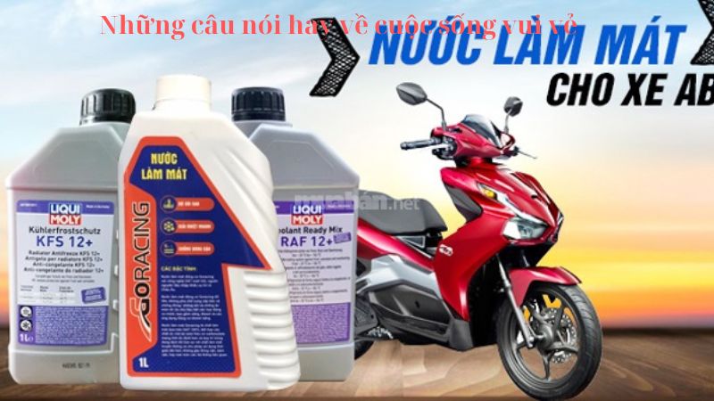 Top 4 hãng nước mát xe Air Blade và cách tự thay nước mát